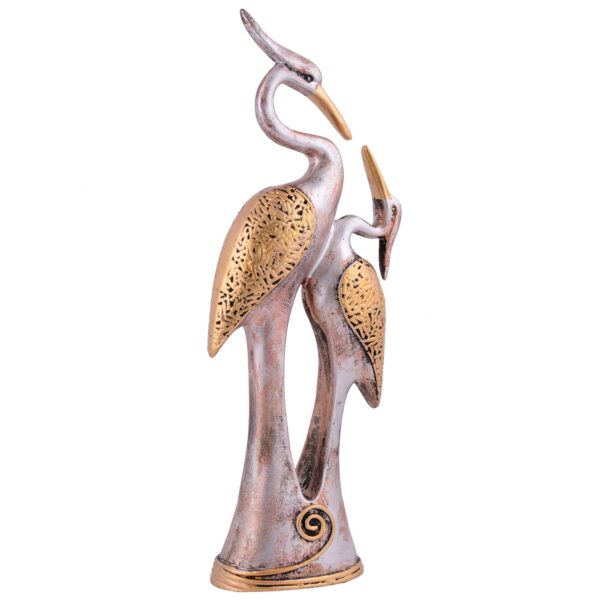 Good Luck Golden Swan Home Decor Showpiece, Idols, Figurine for Home Office Decor| Gift Item - Image 3