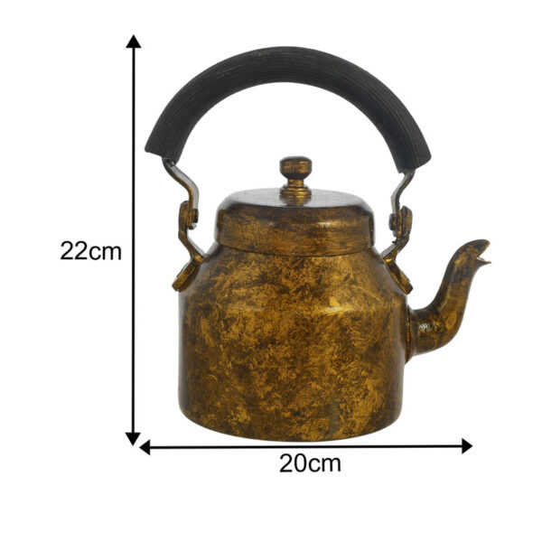 ALUMINIUM TEA KETTLE WITH 6 GLASS - Image 3