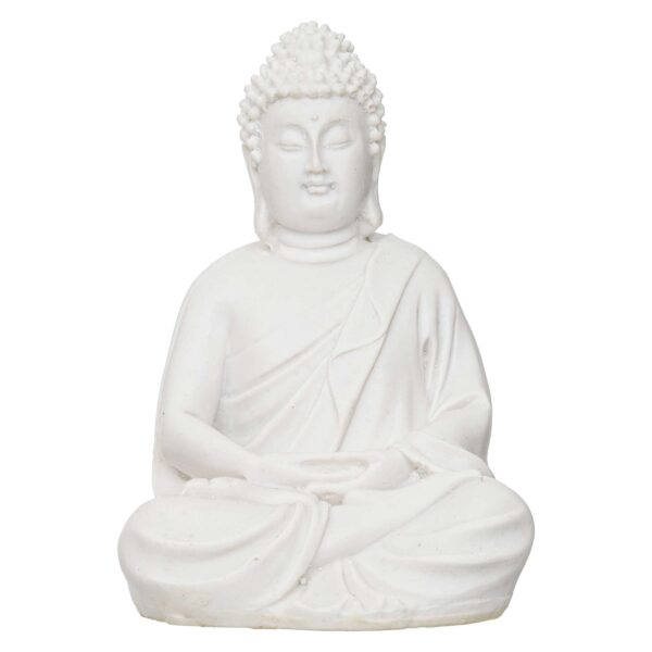 marble Meditating Buddha/Buddh/Gautam Buddha Statue Lord Figurine/Idol/Murti Gift Items Showpiece for HomeDecor Decoration Gifting